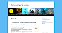Desktop Screenshot of karlskogasdk.se